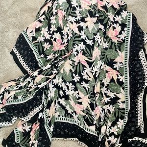 Floral bathing suit cover!